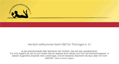 Desktop Screenshot of fbk-thueringen.de